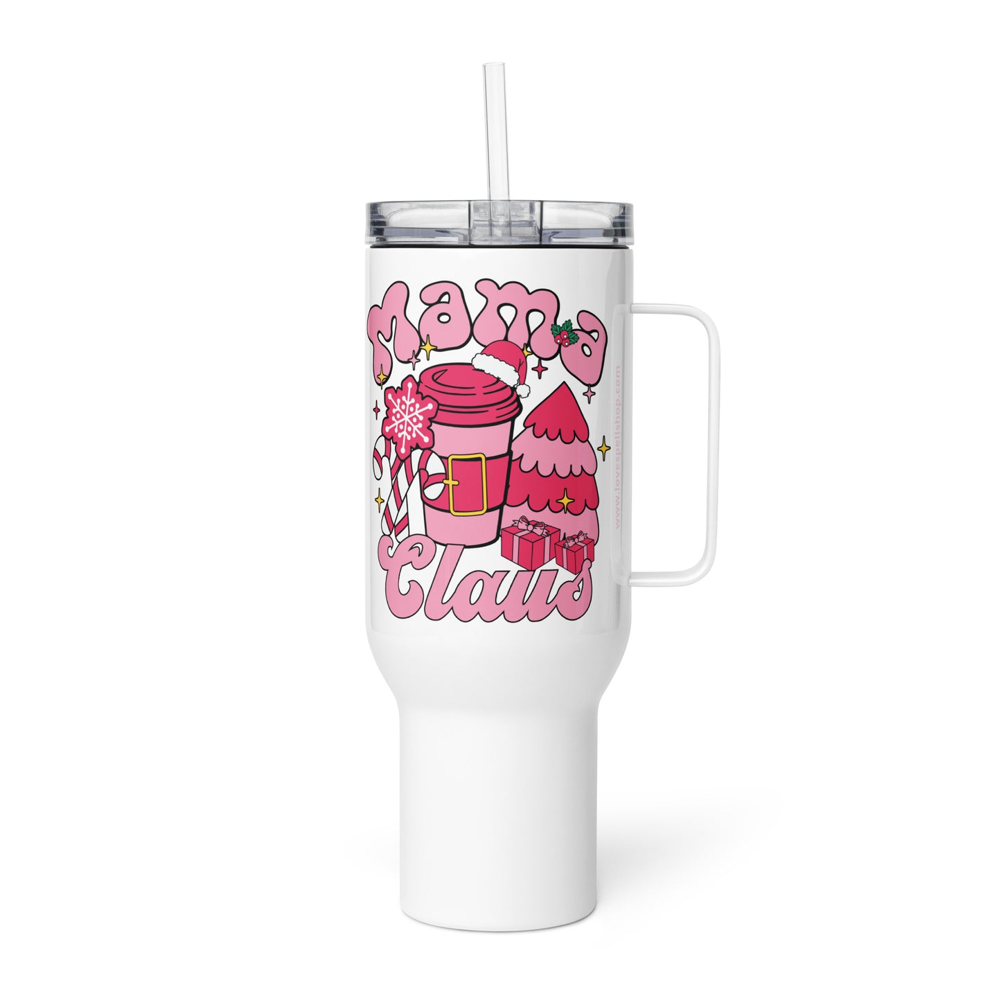Mama Claus Christmas Travel Mug (25-40 oz)