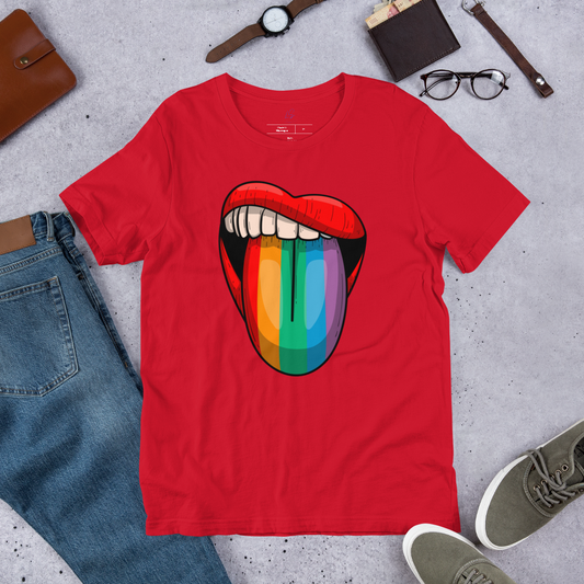 Unisex Tee Bella + Canvas 3001: Pride Tongue