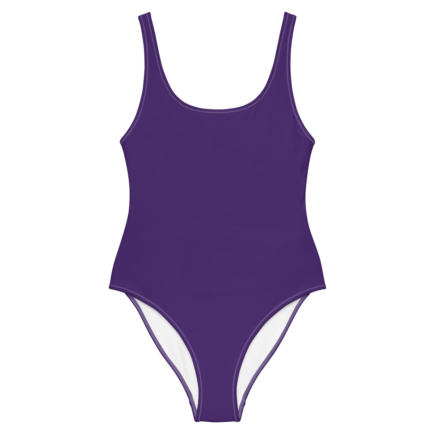 One-Piece Swimsuit: Purple