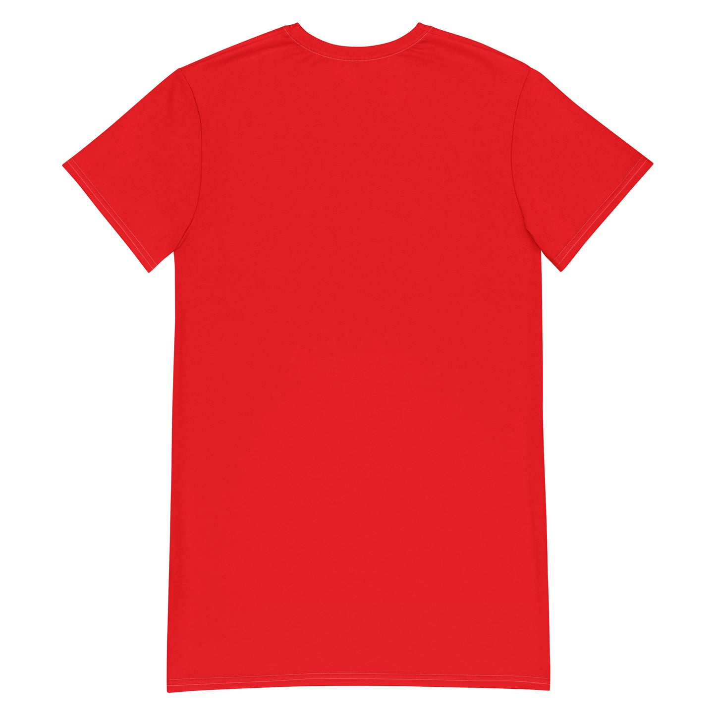 T-shirt Dress: I Love Me Sooo Much (red)