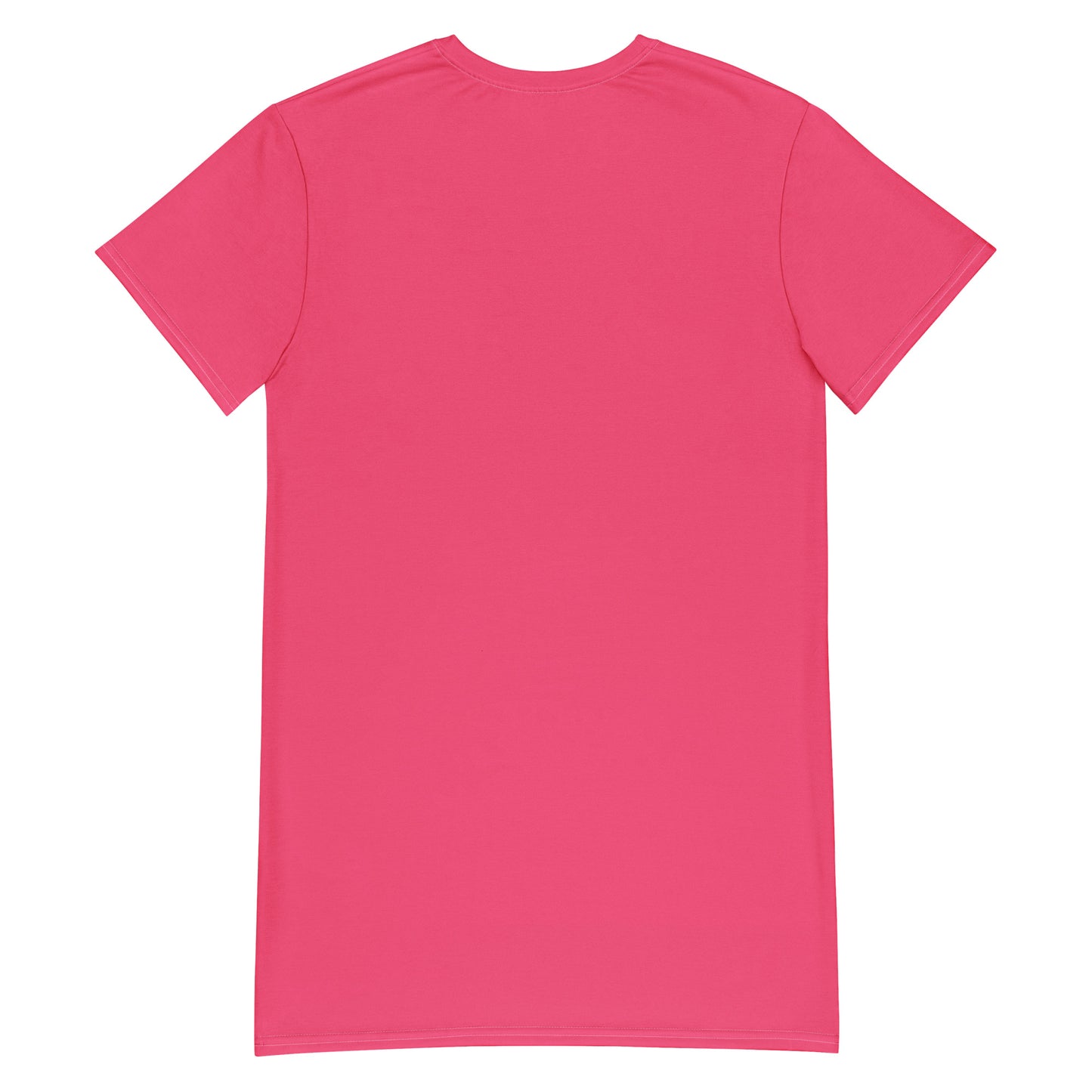 T-shirt Dress: I Love Me Sooo Much (dark pink)