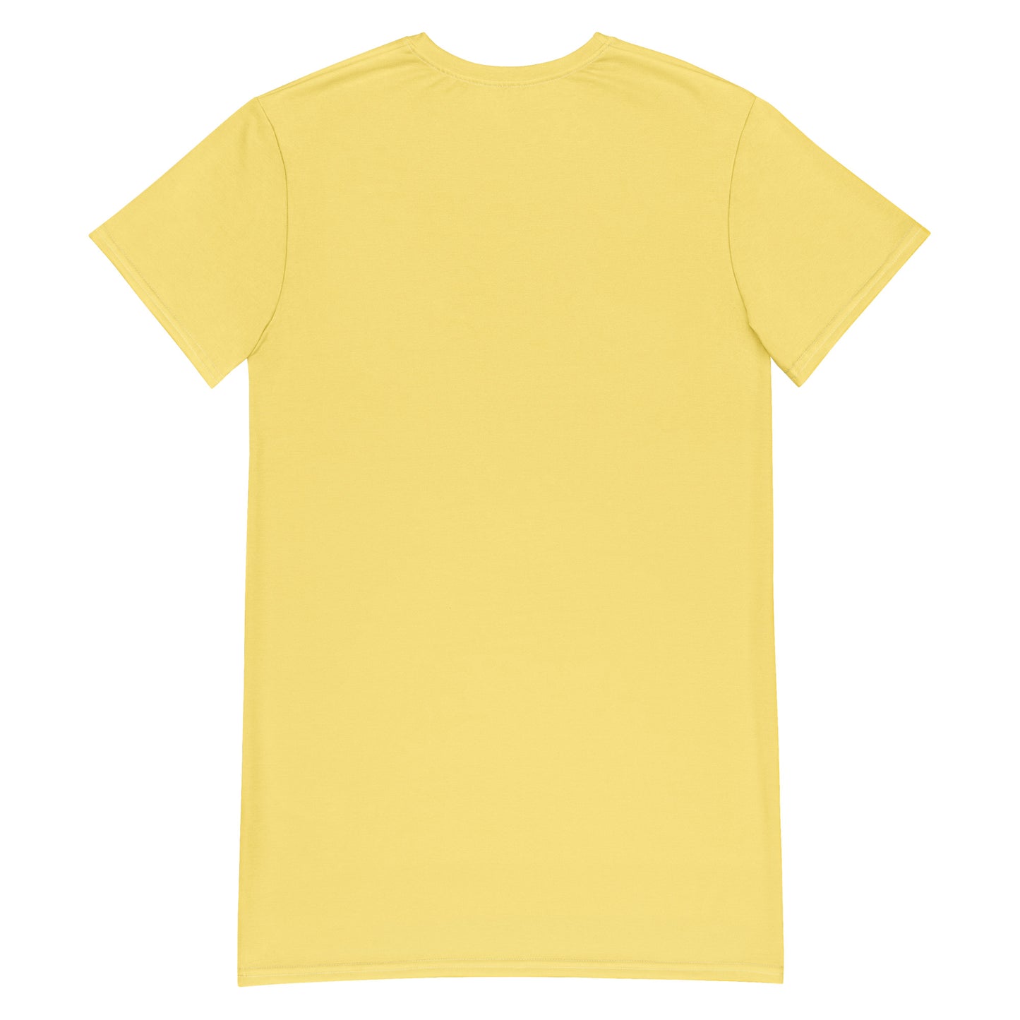 T-shirt Dress: I Love Me Sooo Much (yellow)