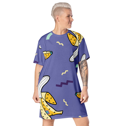 T-shirt Dress: Bananas