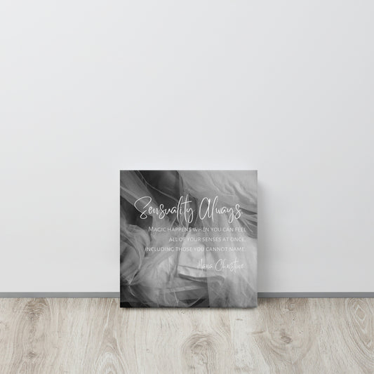 Canvas Art: Sensuality Always Quote