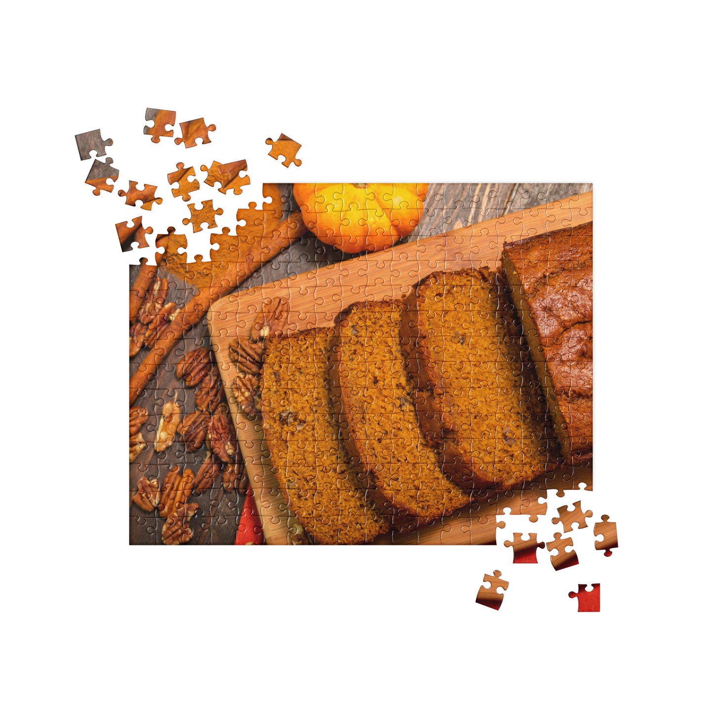 Autumn Jigsaw Puzzle: Pumpkin Bread