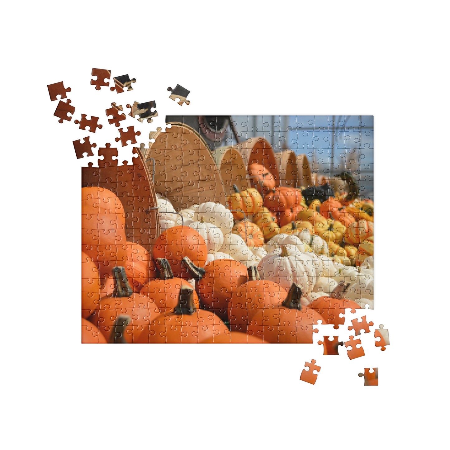Autumn Jigsaw Puzzle: Pumpkin Market
