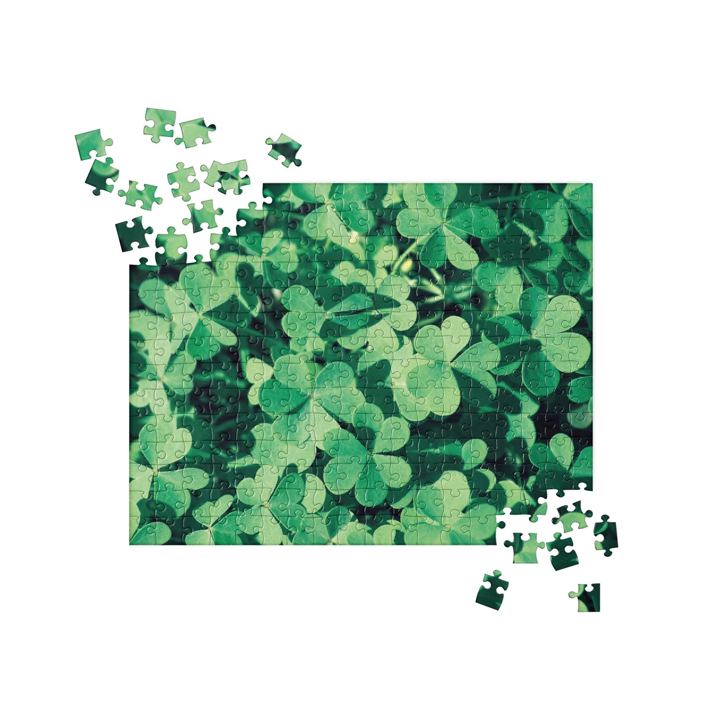 Floral Garden Jigsaw Puzzle: Sorrel Shamrocks