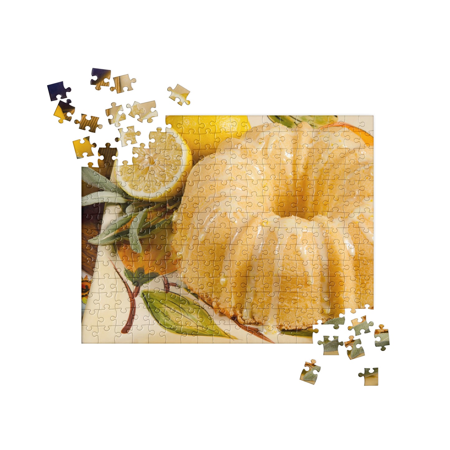 Food Fare Jigsaw puzzle: Lemon Bundt Cake