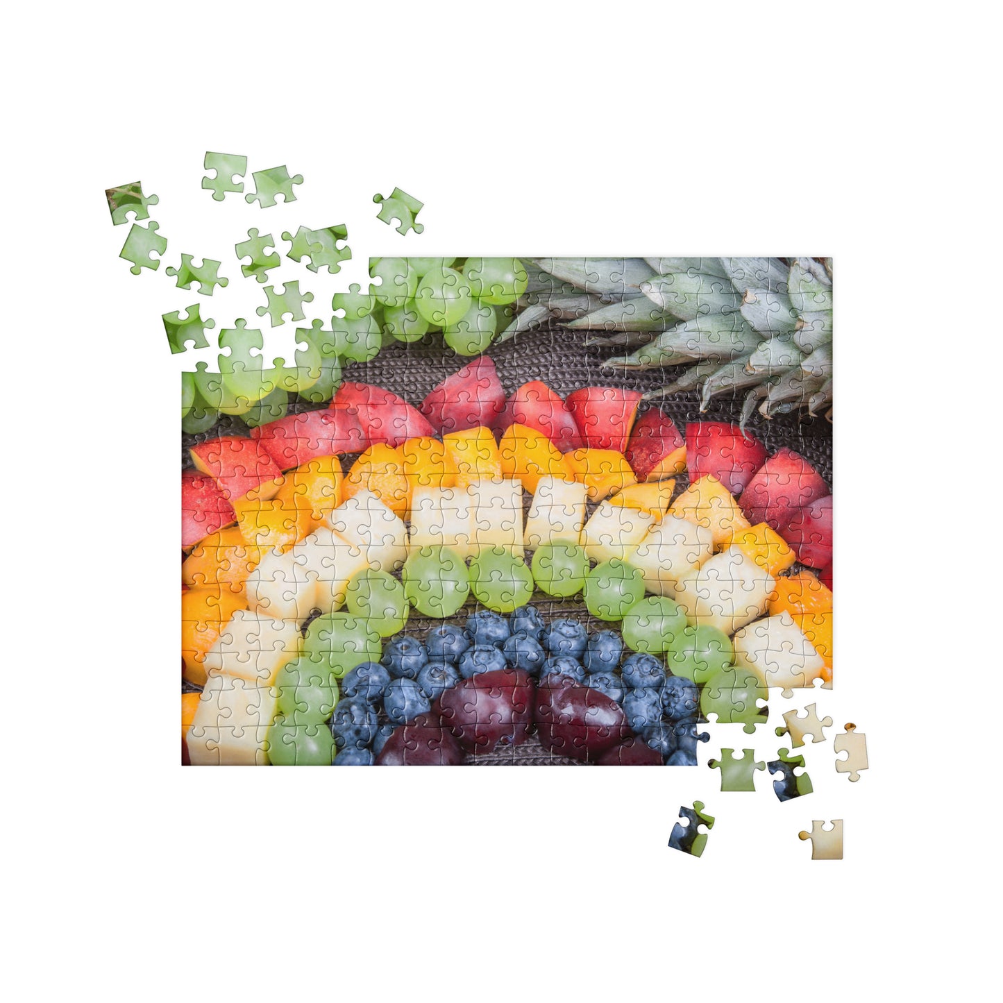 Food Fare Jigsaw puzzle: Fruit Rainbow