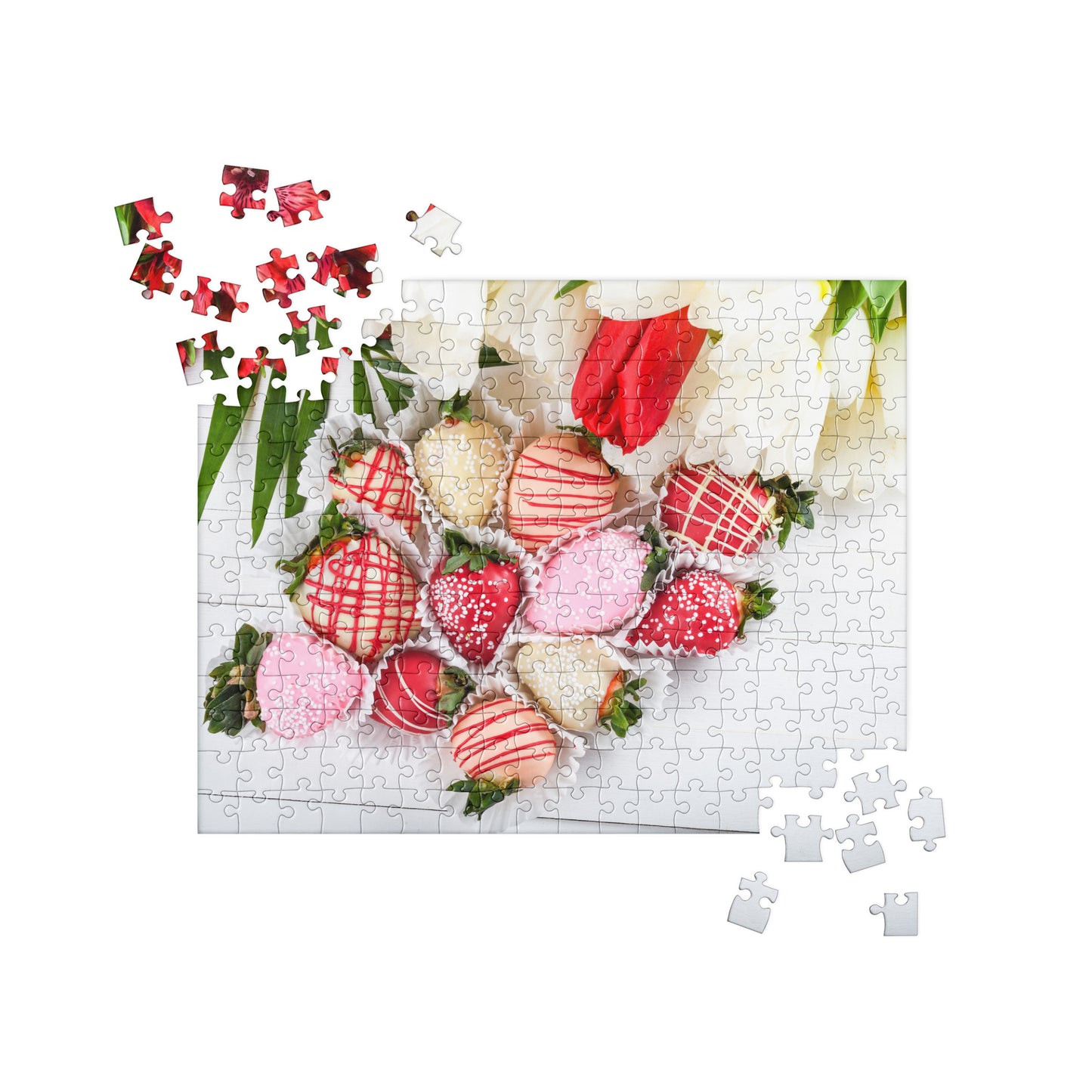 Food Fare Jigsaw Puzzle: Candy Coated Strawberries