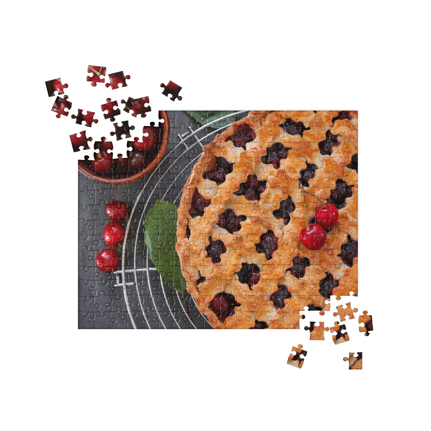 Food Fare Jigsaw Puzzle: Cherry Pie