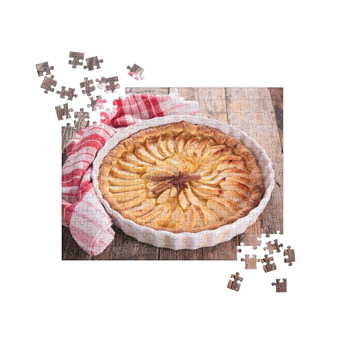 Food Fare Jigsaw Puzzle: Single Crust Apple Pie