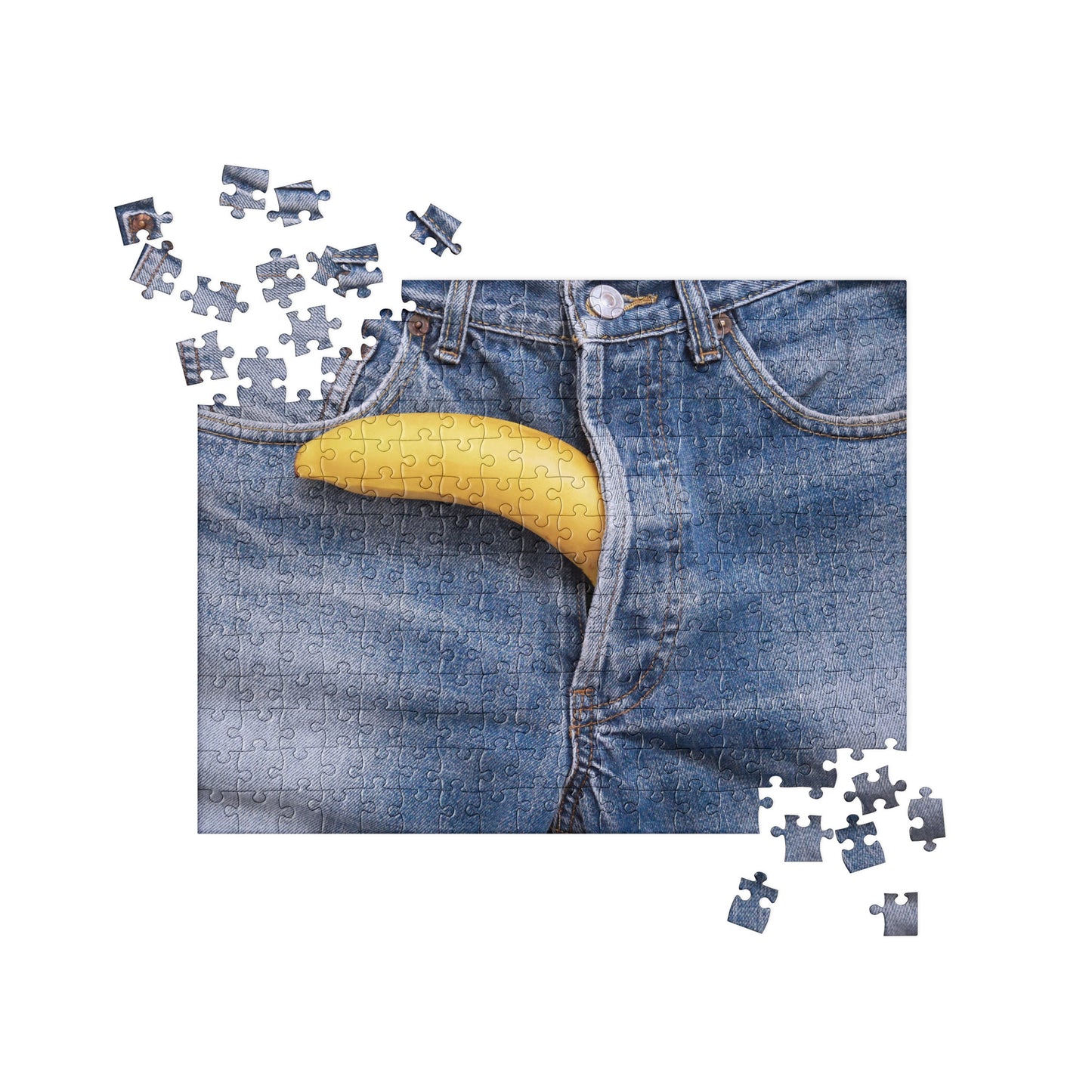 Sensual Jigsaw Puzzle: Suggestive Banana