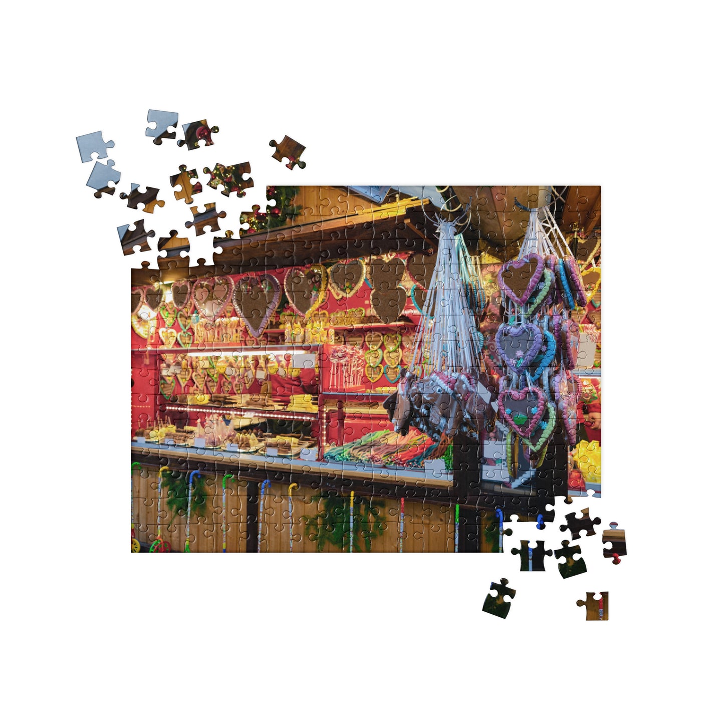 Winter Jigsaw Puzzle: Christmas Market / Christkindlmarkt
