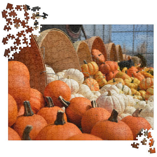 Autumn Jigsaw Puzzle: Pumpkin Market