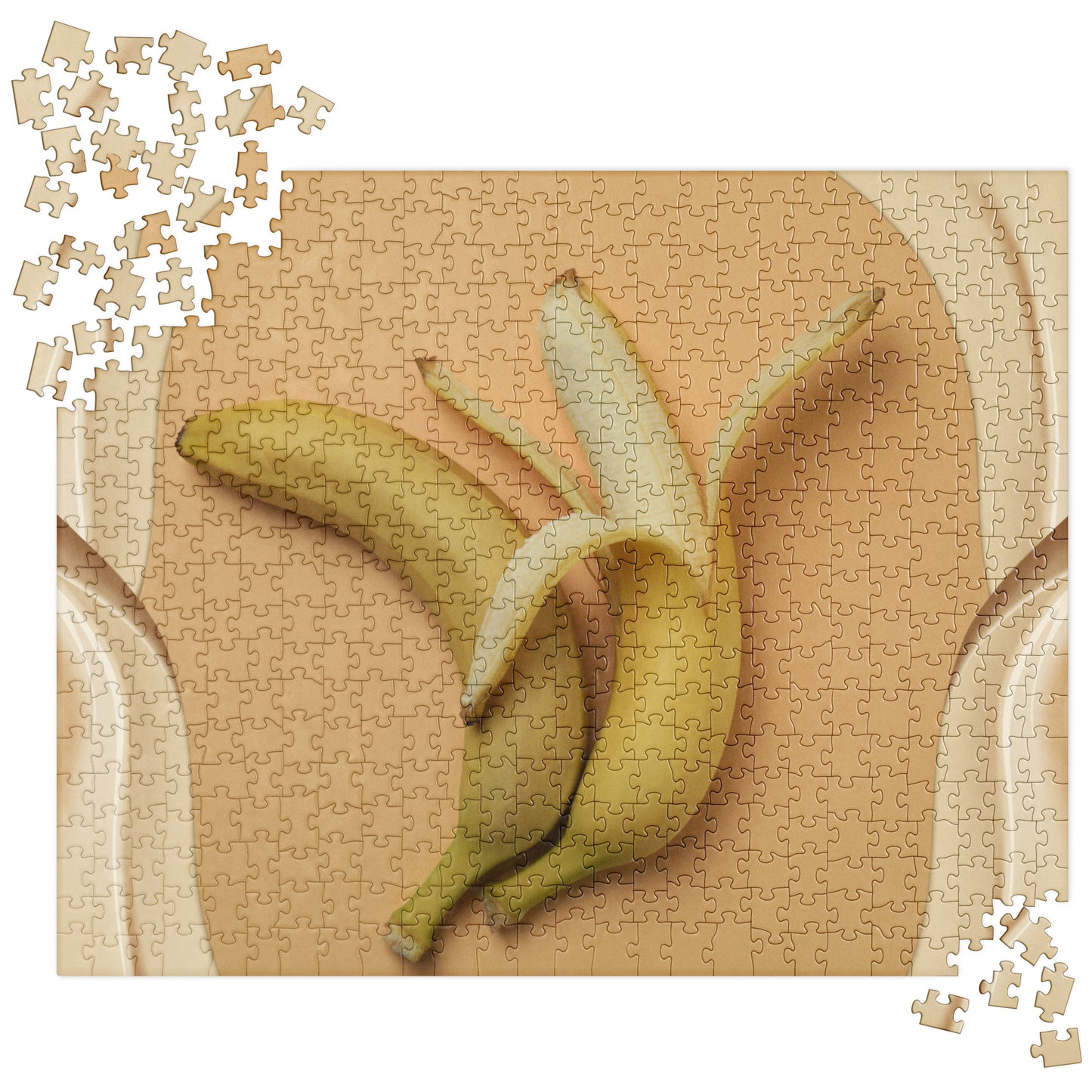 Sensual Jigsaw Puzzle: Bananas Cuddle Hug