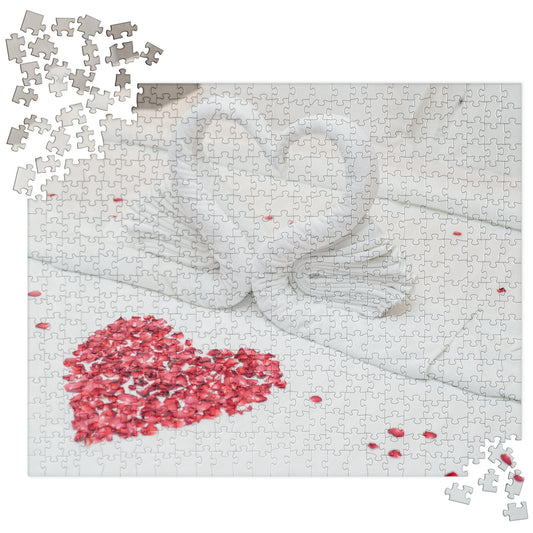 Sensual Jigsaw Puzzle: Honeymoon Bed