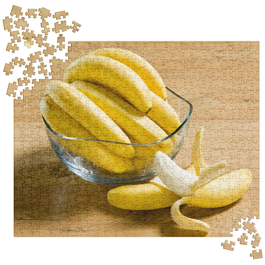 Food Fare Jigsaw puzzle: Bowl of Bananas