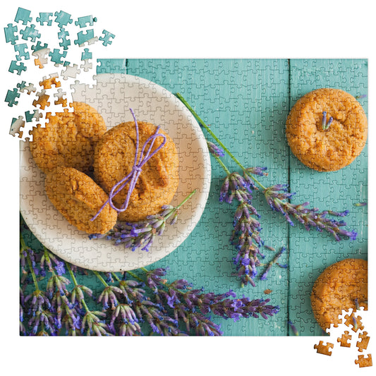 Food Fare Jigsaw puzzle: Lavender Cookies