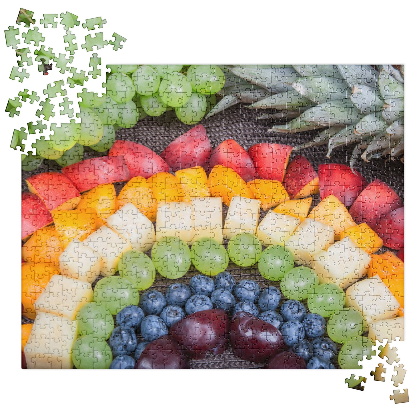 Food Fare Jigsaw puzzle: Fruit Rainbow