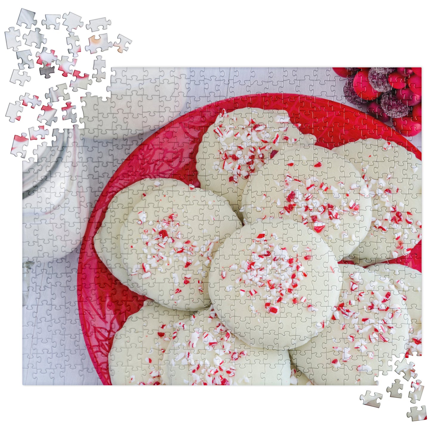 Food Fare Jigsaw puzzle: Peppermint Cookies