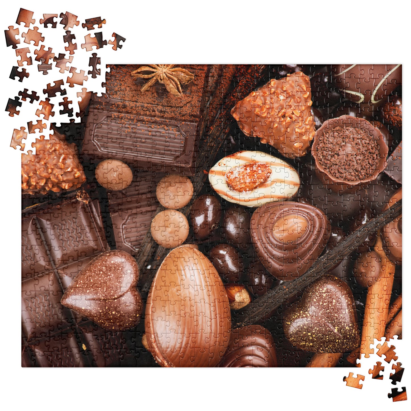 Food Fare Jigsaw Puzzle: Chocolate Candy Mix