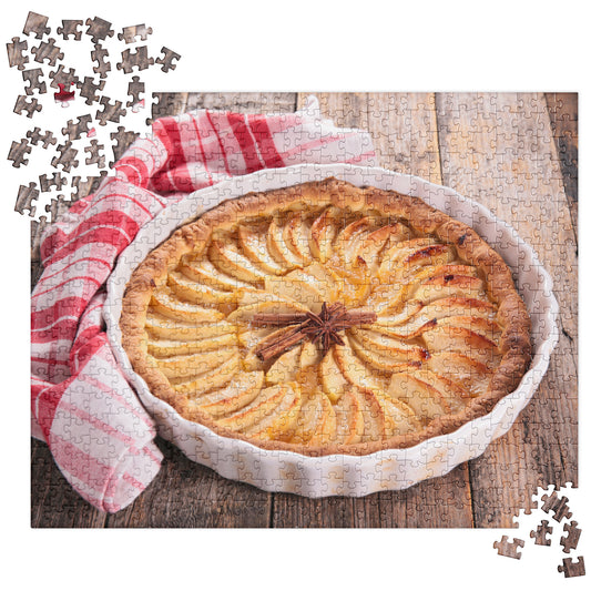 Food Fare Jigsaw Puzzle: Single Crust Apple Pie