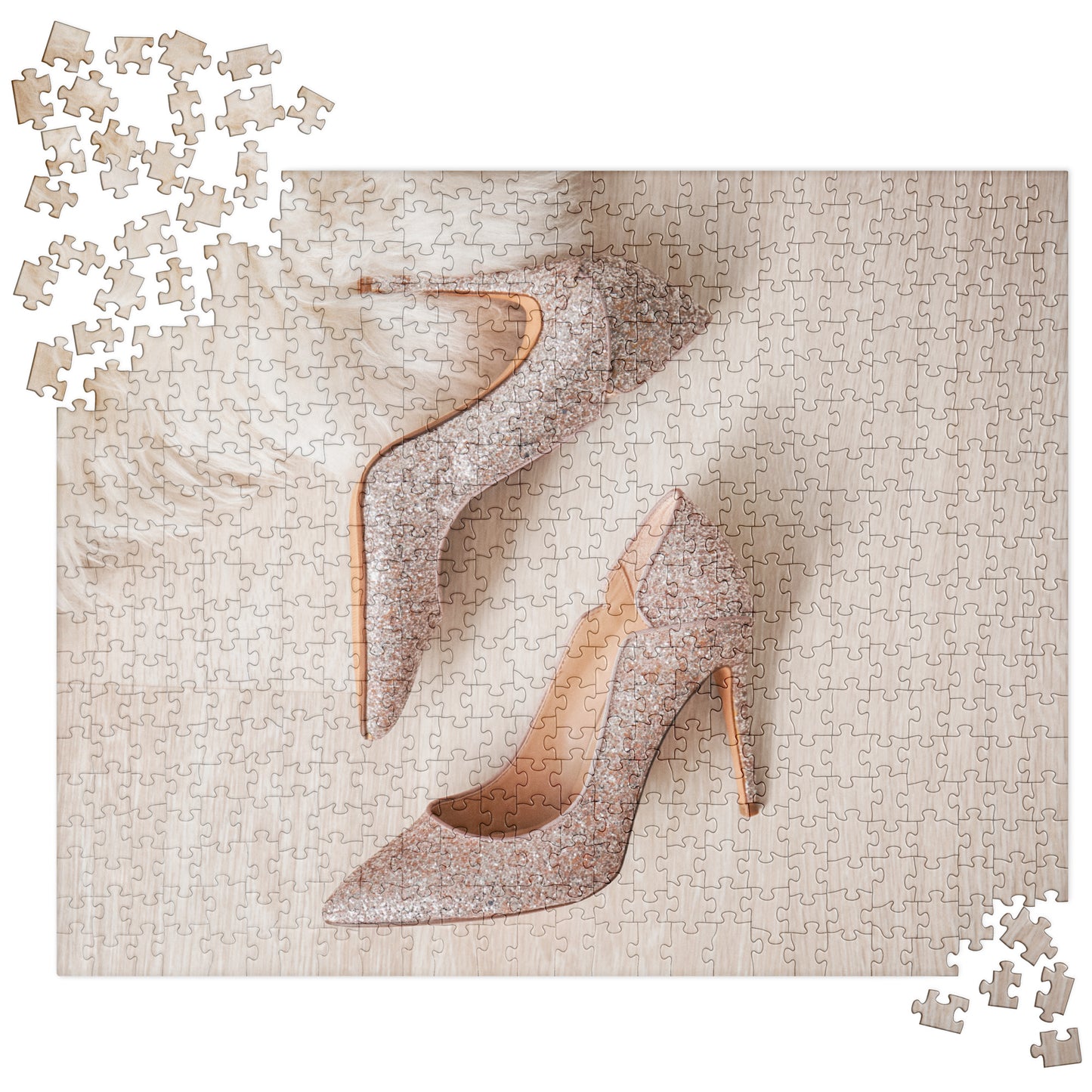 Sensual Jigsaw Puzzle: Glitter Heels