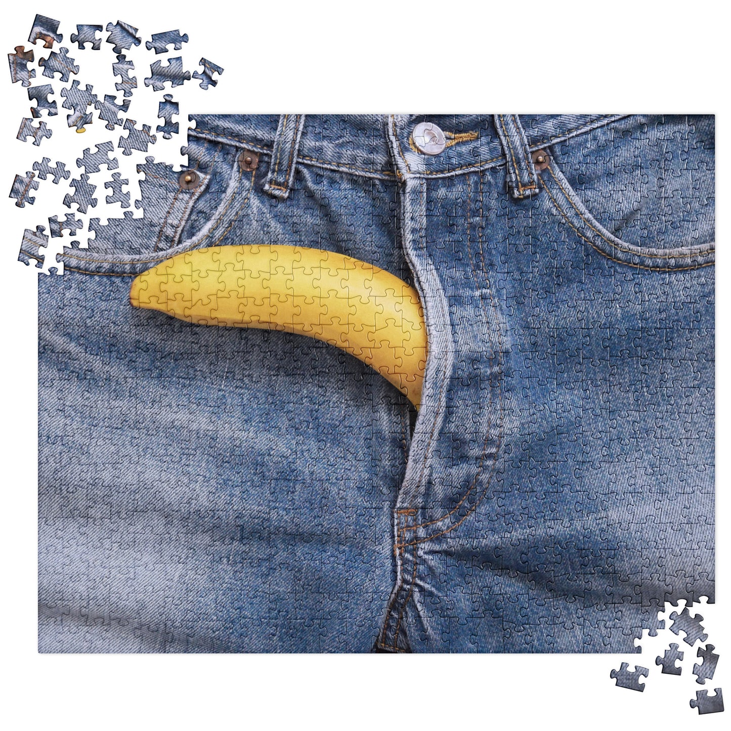 Sensual Jigsaw Puzzle: Suggestive Banana