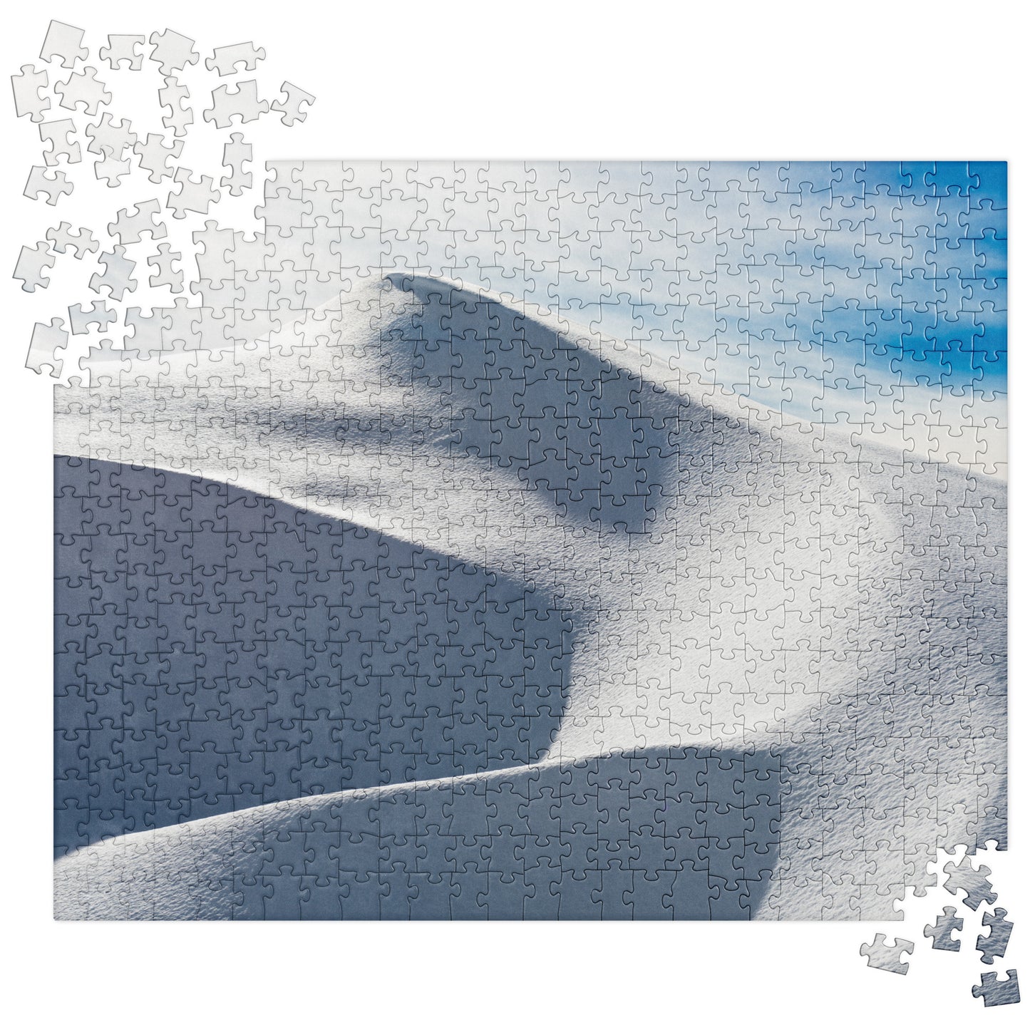 Winter Jigsaw Puzzle: Snow Dune