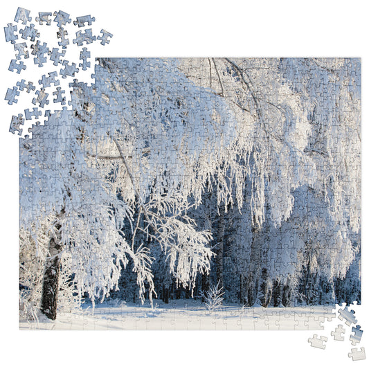 Winter Jigsaw Puzzle: Snowy Forest