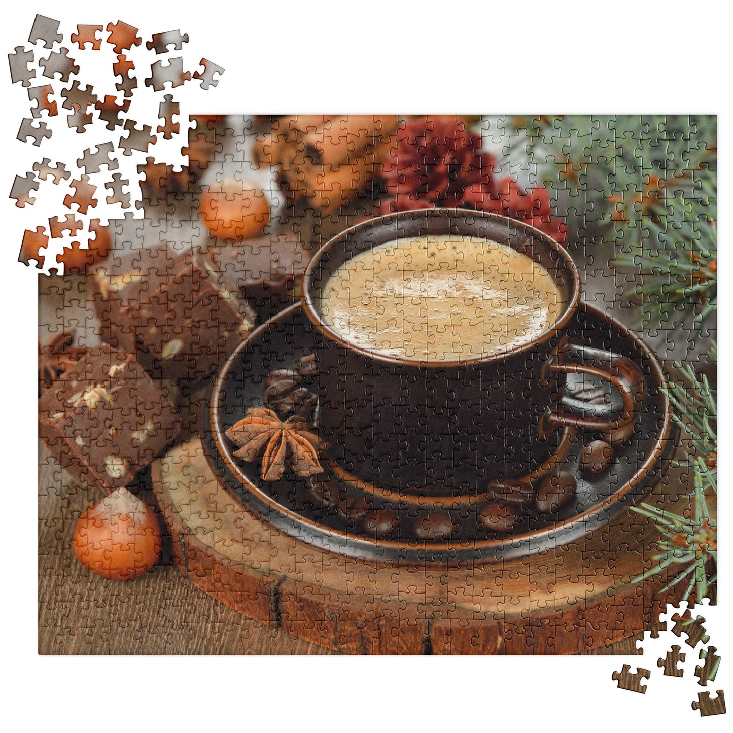 Winter Jigsaw Puzzle: Coffee and Fudge