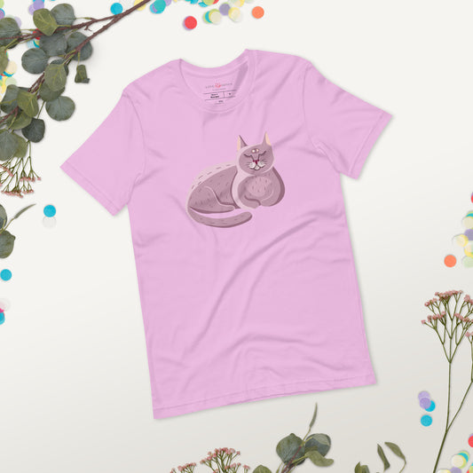 Unisex Tee Bella + Canvas 3001: Mystical Cat