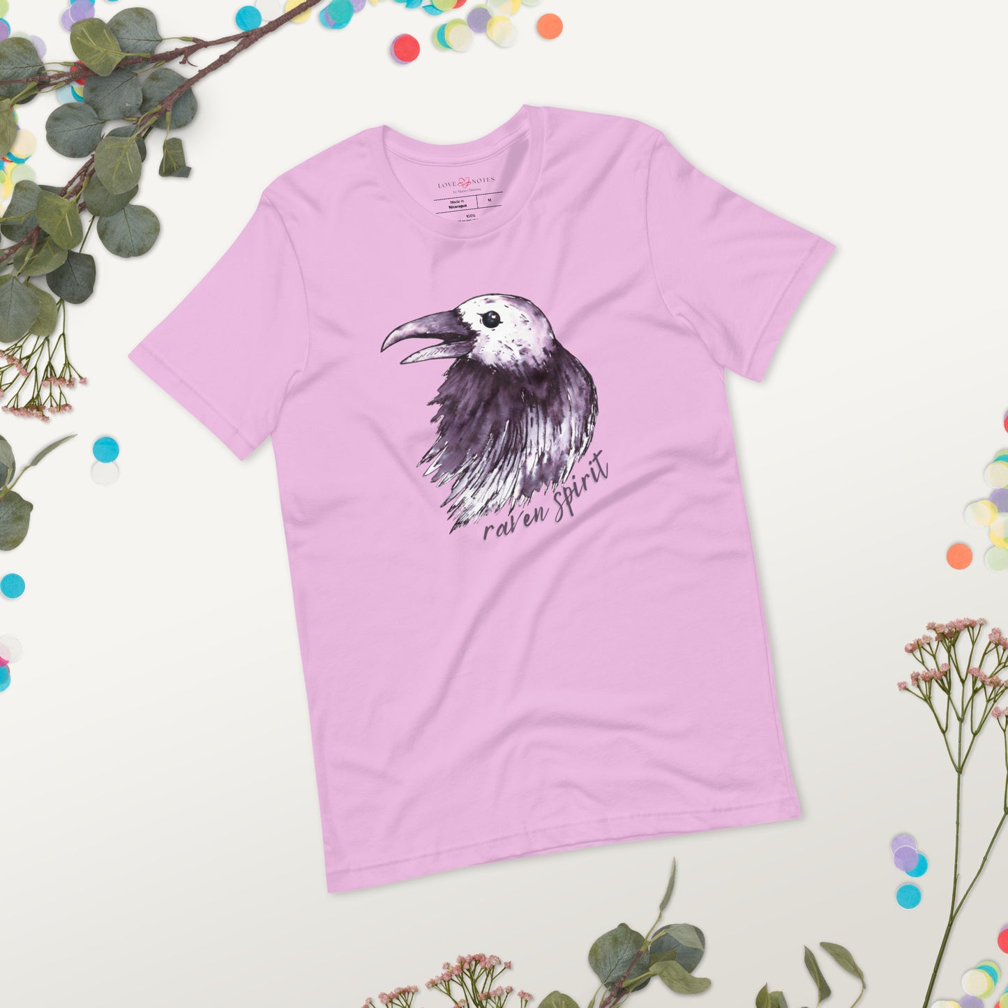 Unisex Tee: Raven Spirit