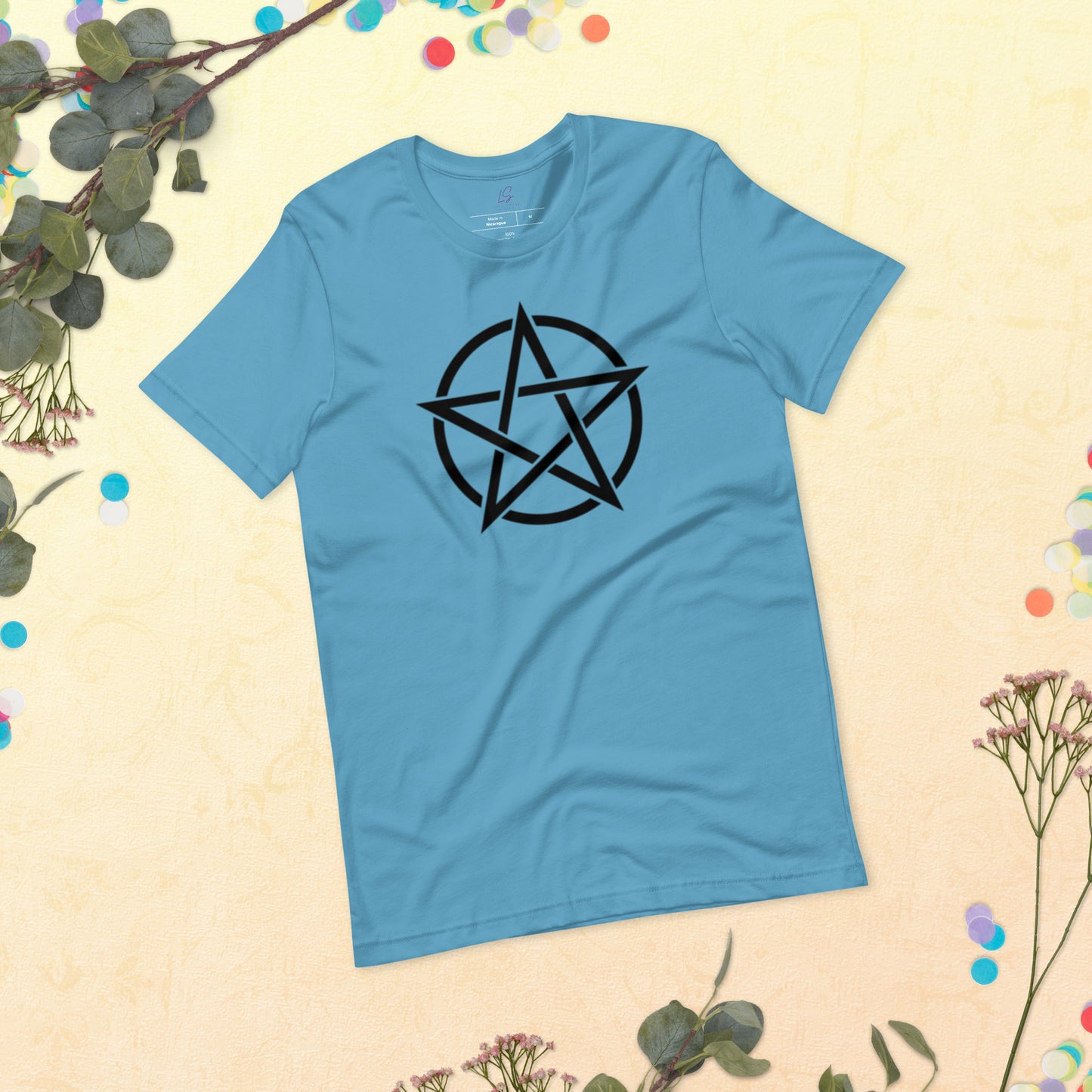 Unisex Tee Bella + Canvas 3001: Pentacle (black)