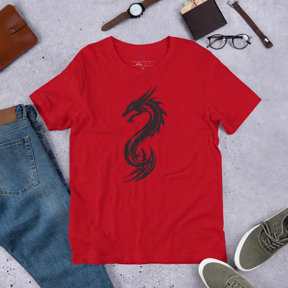 Unisex Tee: Dragon Silhouette