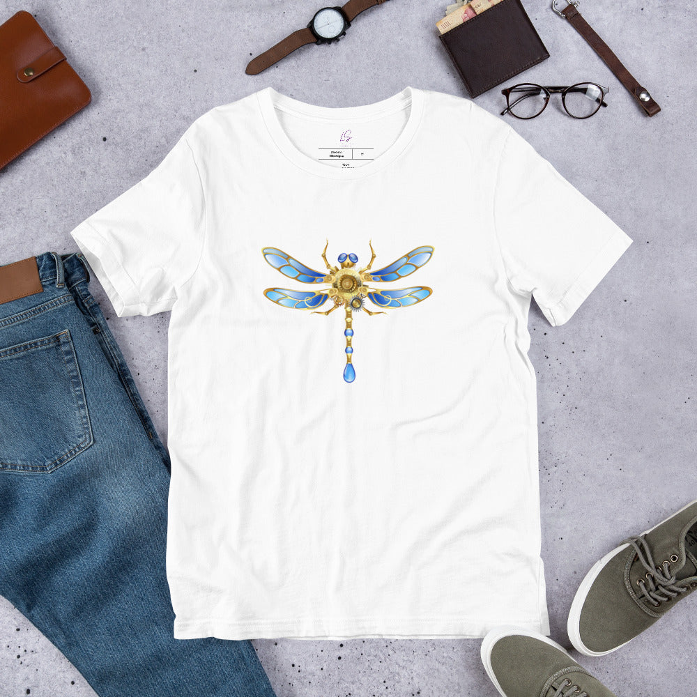 Unisex Tee: Steam Punk Dragonfly II