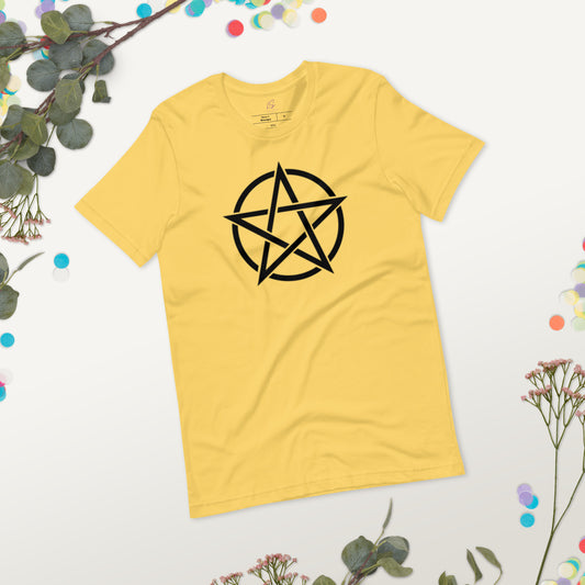 Unisex Tee Bella + Canvas 3001: Pentacle (black)